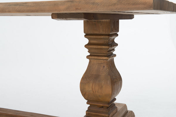 Butner Dining Table 110 W/Oak Top