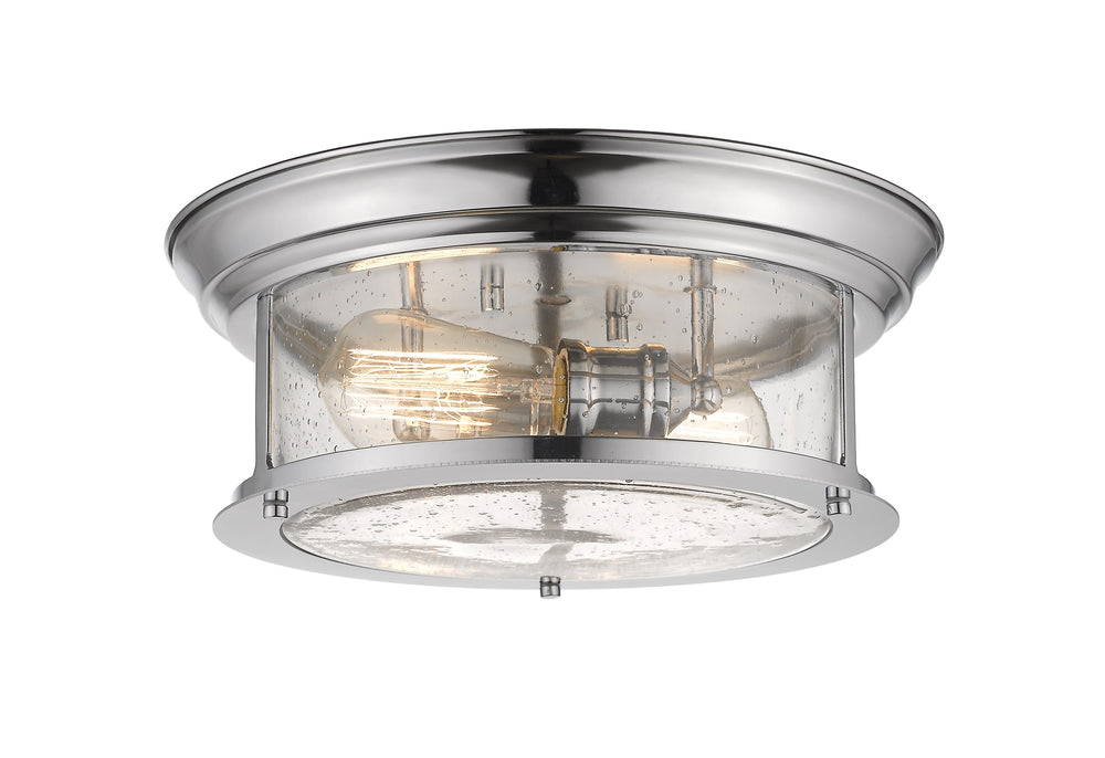 Sonna 2 Light Flush Mount in Chrome Finish