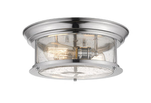 Sonna 2 Light Flush Mount in Chrome Finish