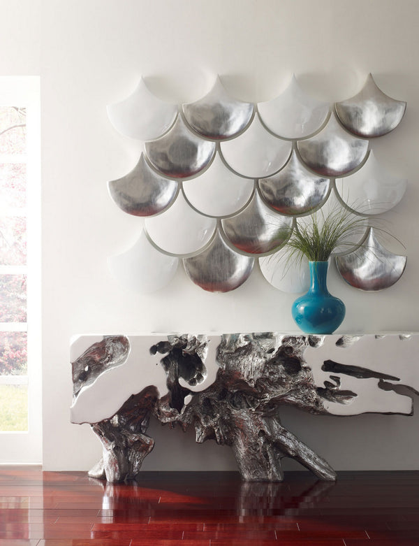 Teardrop Wall Decor Set of 3 Glossy White