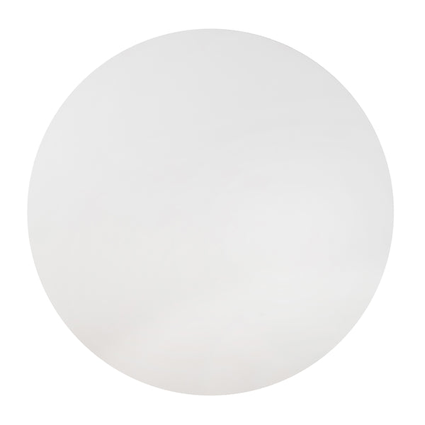 Kali 55 Inch White Round Dining Table