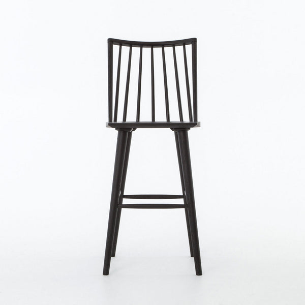 Eline Windsor Barstool-Black Oak