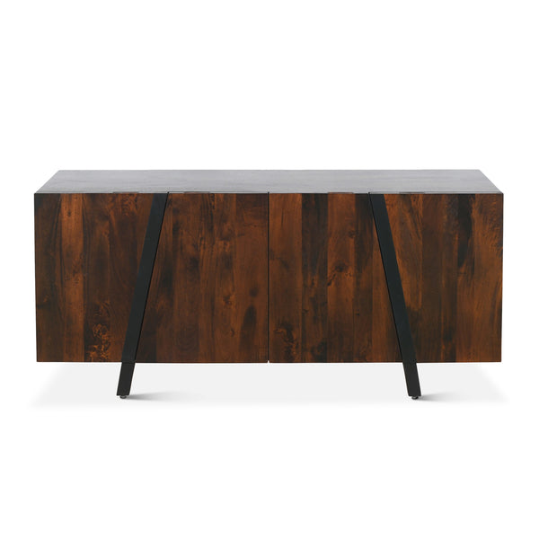Riviera 74" Sideboard Dark Walnut