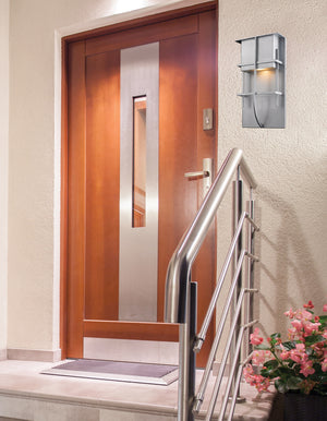 Stillwater  1 Light Outdoor in Silver Finish