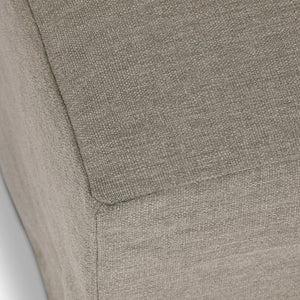 Laskin Outdoor Ottoman - Alessi Fawn
