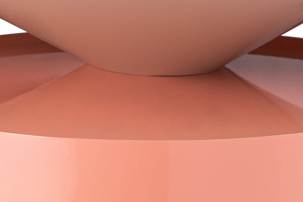 Abel Coffee Table In White and Pink