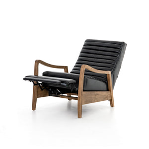 Chance Recliner In Dakota Black