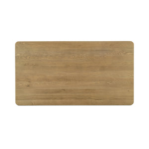 Segment Dining Table in Heritage Brown Wood