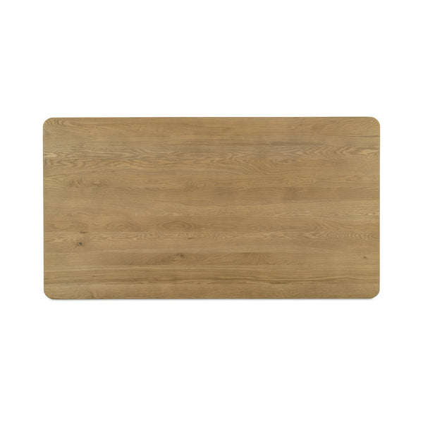 Segment Dining Table in Heritage Brown Wood