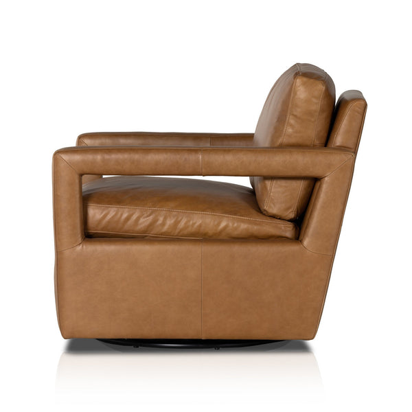 Olson Swivel Chair in Sonoma Butterscotch