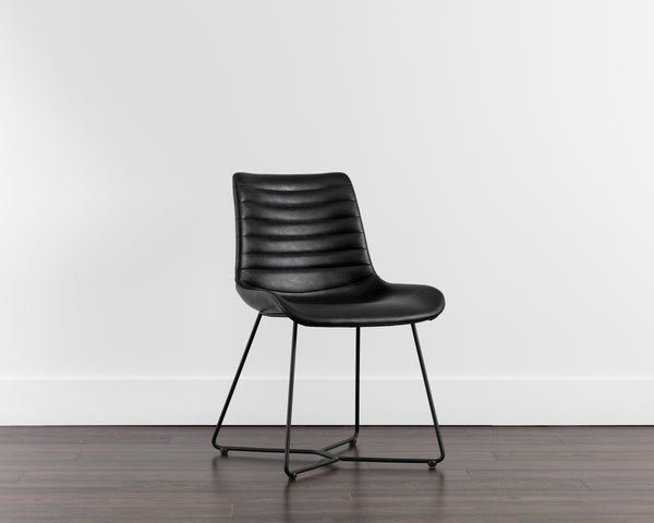 GRACEN DINING CHAIR - NIGHTFALL BLACK
