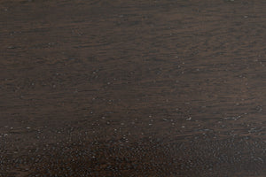 Frank Ebony Walnut Desk with Matte Black Steel Base