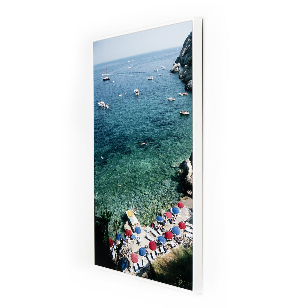 Porto Ercole Beach (48" X 72") In Slim Aarons's Showcase In Photography Art