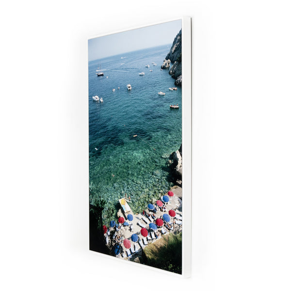 Porto Ercole Beach (48" X 72") In Slim Aarons's Showcase In Photography Art