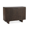 Roya Solid Wood 2Dr Cabinet - Toasted Brown