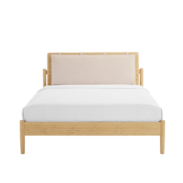 Monterey Queen Platform Bed, Wheat