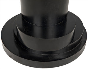 Hugo Side Table, Hand Rubbed Black