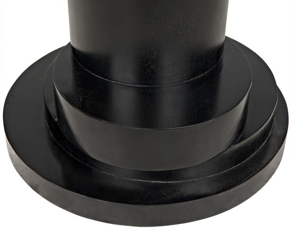 Hugo Side Table, Hand Rubbed Black