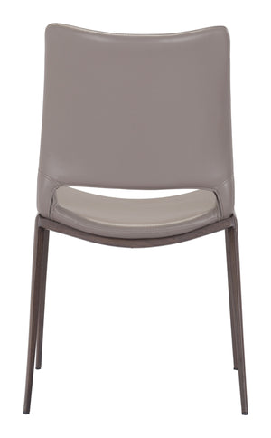 Ace Dining Chair (Set of 2) Brown & Walnut