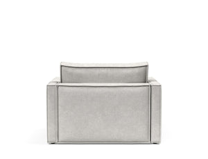 NEWILLA LOUNGER CHAIR W/SLIM ARM RESTS, 39"X61"