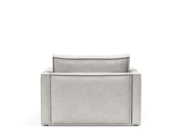 NEWILLA LOUNGER CHAIR W/SLIM ARM RESTS, 39"X61"