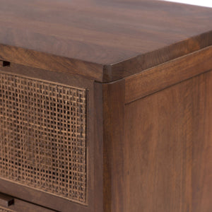 Sydney 9 Drawer Dresser In Brown Wash