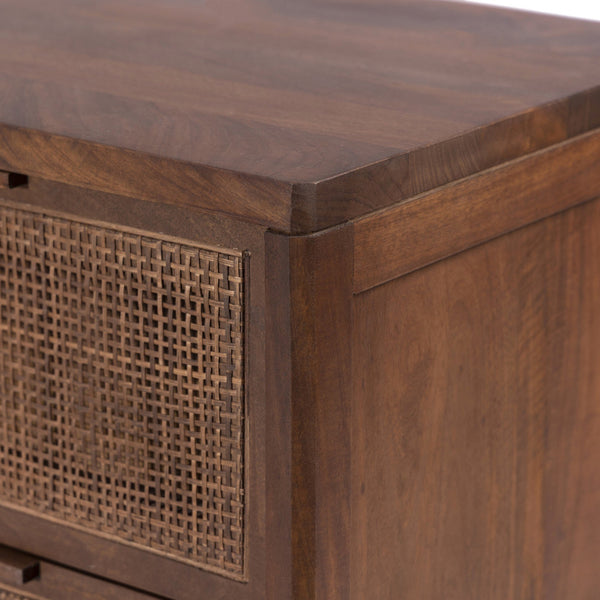 Sydney 9 Drawer Dresser In Brown Wash