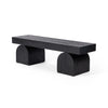 Keane Bench In Black Elm