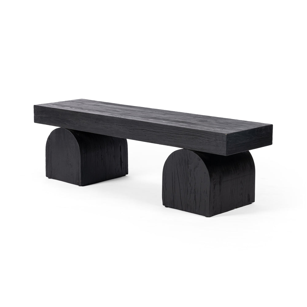Keane Bench In Black Elm