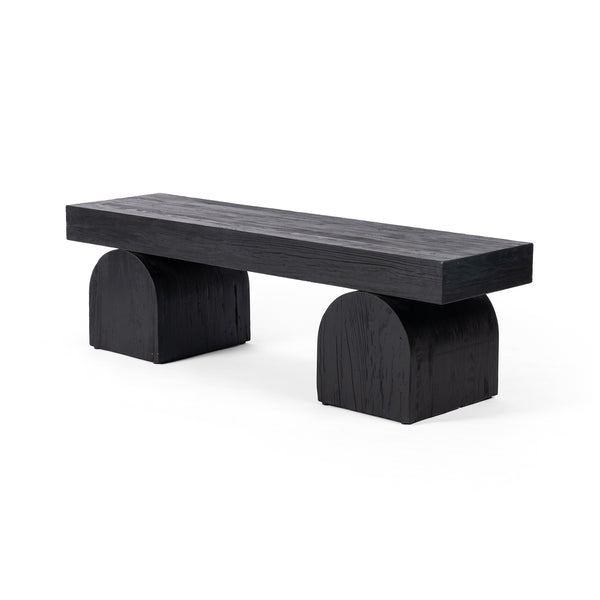 Keane Bench In Black Elm