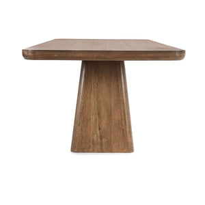 Orlando Solid Wood Dining Table - Light Brown