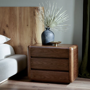 Brynn Nightstand in Dark Oak
