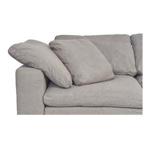 Moe's Clay Modular Sofa in Light Grey
