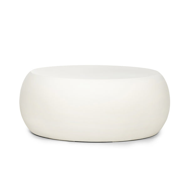 West Coffee Table In Ivory Clay