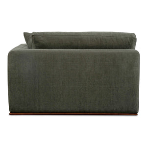 Rue Right Arm Facing Chair Deep Green