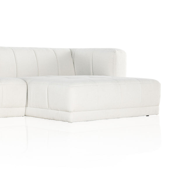 Tavi 2-Piece Sectional - FIQA Boucle Natural