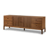 Arturo Media Console - Natural Walnut Veneer