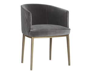 Cornella Dining Chair - Blush Grey