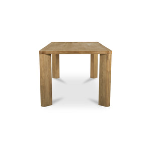 Segment Dining Table in Heritage Brown Wood