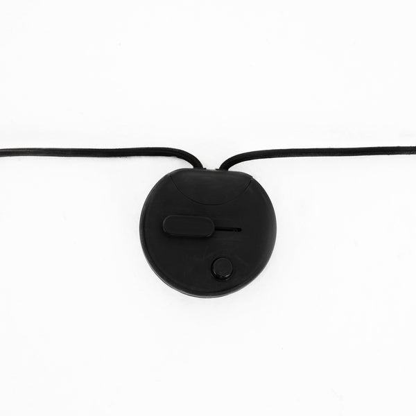 Astrid Floor Lamp-Dark Brown Leather