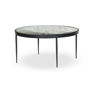 Yoko Nesting Table - Clear Cast Glass