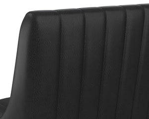 HALDEN OFFICE CHAIR - VINTAGE BLACK