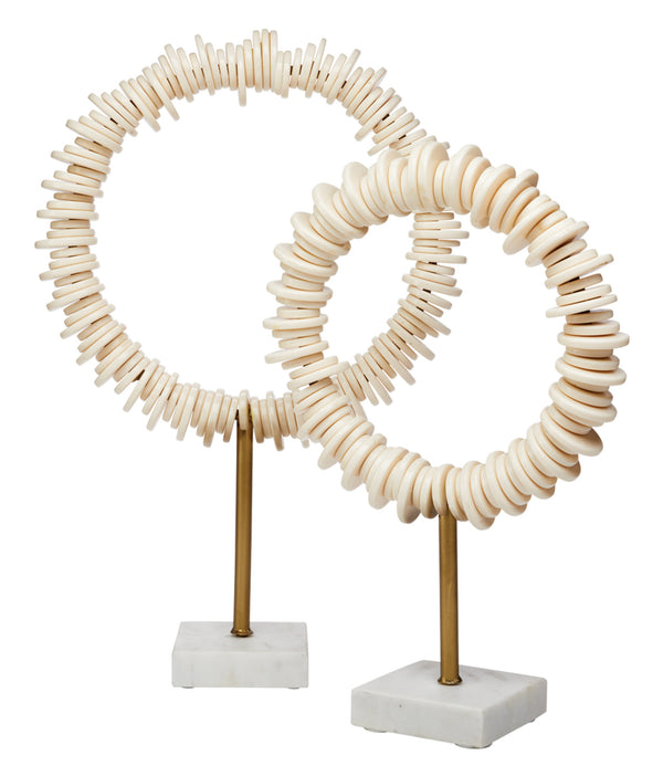 Arena Ring Decorative Sculptures (Set of 2)