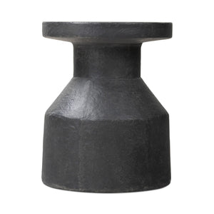 Odeon End Table In Distressed Graphite Concrete