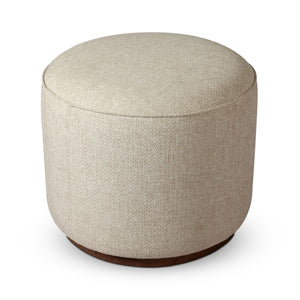 Sinclair Outdoor Ottoman - Hayes Cream