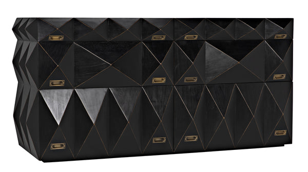 Allegra Dresser, Hand Rubbed Black