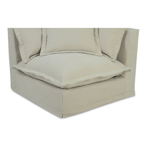 Moe's Olivia Corner Chair Sand