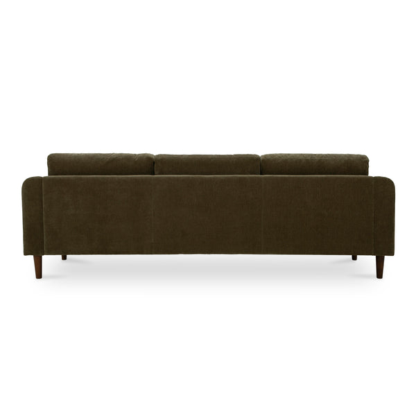 Quinn Sectional Cedar Green with Reversible Chaise