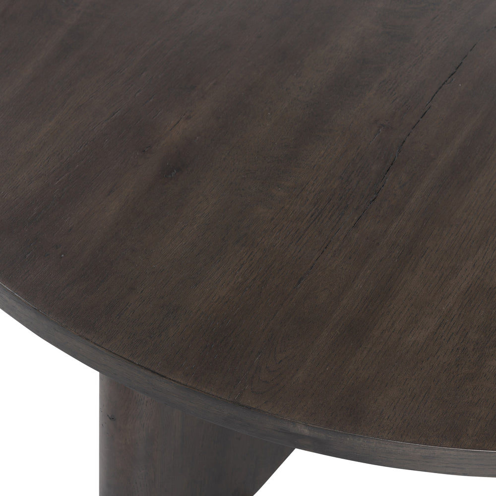 Toli Coffee Table In Wood - Smoked Black