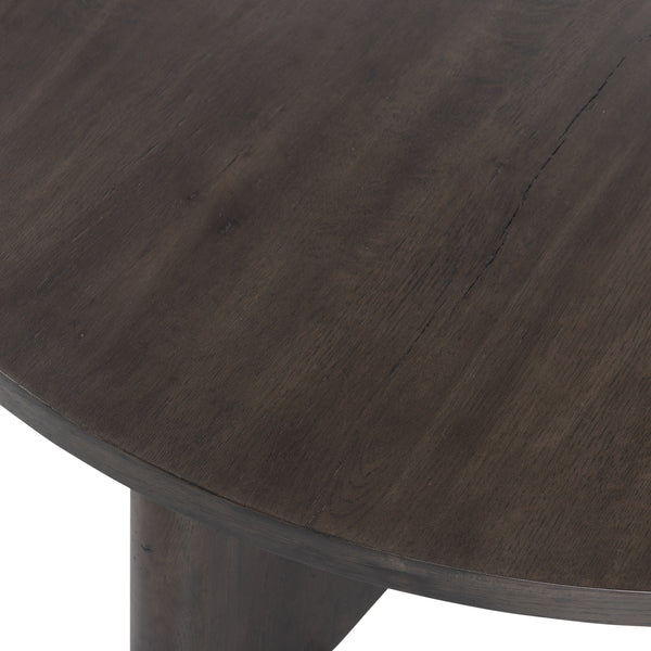 Toli Coffee Table In Wood - Smoked Black